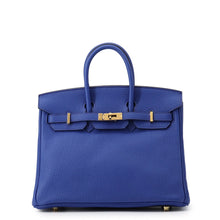 将图像加载到图库查看器中,HERMES Birkin Blue royal Togo Leather Size 25