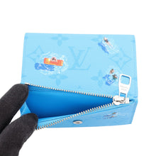 将图像加载到图库查看器中,LOUIS VUITTON Victor Wallet Pool BlueM29505 Monogram Sports & Leisure