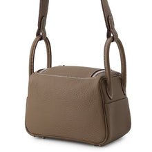 将图像加载到图库查看器中,HERMES Lindy Etoupe Taurillon Clemence Size Mini
