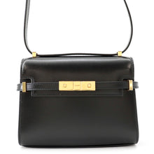 Load image into Gallery viewer, SAINT LAURENT PARIS Manhattan Shoulder Bag Black7277660SX0W1000 Leather Size Mini