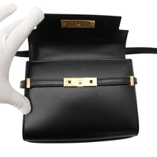 Load image into Gallery viewer, SAINT LAURENT PARIS Manhattan Shoulder Bag Black7277660SX0W1000 Leather Size Mini