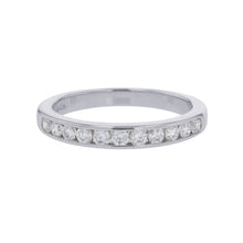 Load image into Gallery viewer, TIFFANY&Co. Half Eternity Ring Size Approximately No. 13 Pt950