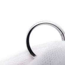 将图像加载到图库查看器中,TIFFANY&Co. Half Eternity Ring Size Approximately No. 13 Pt950