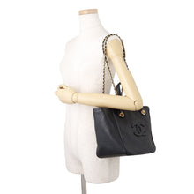Load image into Gallery viewer, CHANEL Mini Shopping Bag BlackAS6199 Calf Leather