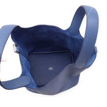 Load image into Gallery viewer, HERMES Picotin Lock Blue Tie Taurillon Clemence Size PM