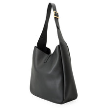 Load image into Gallery viewer, SAINT LAURENT PARIS LE 5 A 7 Soft Shoulder Bag Black753837 Leather Size Large