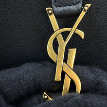 Load image into Gallery viewer, SAINT LAURENT PARIS LE 5 A 7 Soft Shoulder Bag Black753837 Leather Size Large