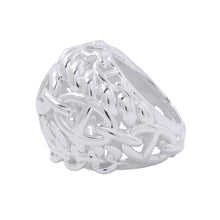 Load image into Gallery viewer, HERMES Chaine d'Ancre Multi Chain Ring Size 53/#13 SV925