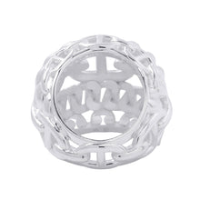 Load image into Gallery viewer, HERMES Chaine d'Ancre Multi Chain Ring Size 53/#13 SV925