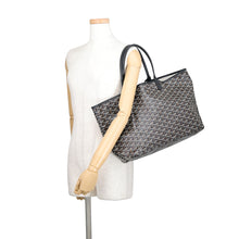 Load image into Gallery viewer, GOYARD Saint Louis BlackSTLOUIPMLTY01CL01P PVC Leather Size PM