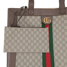 Load image into Gallery viewer, GUCCI Ophidia GG Supreme Tote Bag Beige/Brown519335 GG Supreme Leather Size Large