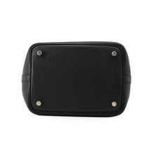 将图像加载到图库查看器中,HERMES Picotin Lock Black Taurillon Clemence Size PM