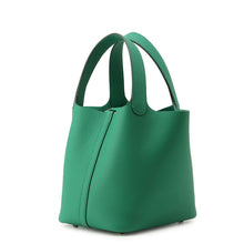 Load image into Gallery viewer, HERMES Picotin Lock Vert Vertigo Taurillon Clemence Size PM