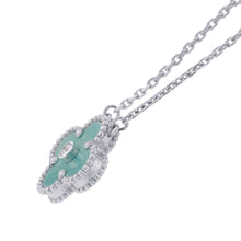 将图像加载到图库查看器中,Van Cleef & Arpels Vintage Alhambra 1PD Necklace 2022 HolidayVCARP9RU00 18K White Gold