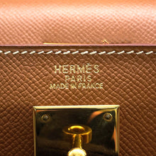 Load image into Gallery viewer, HERMES Kelly Sellier Gold Courchevel Size 32