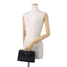 Load image into Gallery viewer, HERMES PochetteKelly Black Swift Leather