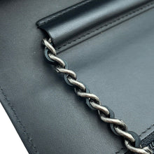 Load image into Gallery viewer, CHANEL 2.55 Icon Chain Wallet BlackA80442 Leather