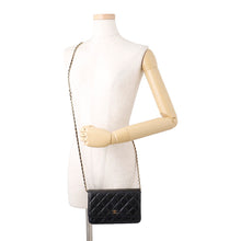 Load image into Gallery viewer, CHANEL Matelasse Classic Chain Wallet BlackAP0250 Caviar Leather