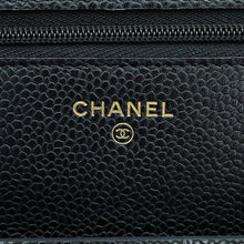 Load image into Gallery viewer, CHANEL Matelasse Classic Chain Wallet BlackAP0250 Caviar Leather