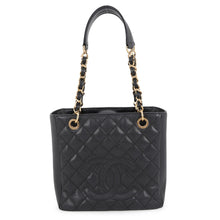 Load image into Gallery viewer, CHANEL Matelasse PST Tote Bag BlackA50994 Caviar Leather