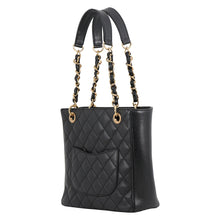将图像加载到图库查看器中,CHANEL Matelasse PST Tote Bag BlackA50994 Caviar Leather