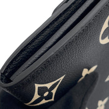 Load image into Gallery viewer, LOUIS VUITTON Portefeuille Sarah Noir/BeigeM80496 Bicolor Monogram Empreinte Leather