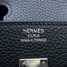 将图像加载到图库查看器中,HERMES Birkin Black Togo Leather Size 25