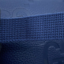 Load image into Gallery viewer, GUCCI GG embossed crossbody bag Navy658582 Leather