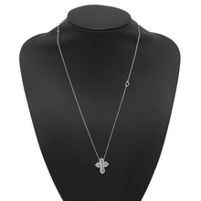 将图像加载到图库查看器中,Damiani Belle Epoque Crown Necklace Size S20089078 18K White Gold