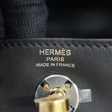 Load image into Gallery viewer, HERMES Lindy Black Swift Leather Size Mini