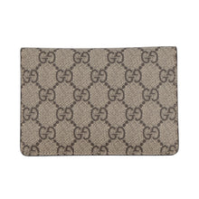 Load image into Gallery viewer, GUCCI Double G wallet Pink/Beige855488 GG Supreme/Leather