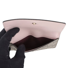 Load image into Gallery viewer, GUCCI Double G wallet Pink/Beige855488 GG Supreme/Leather