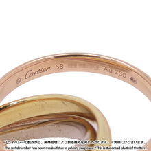 Load image into Gallery viewer, CARTIER Trinity Ring Size Classic/58/#18B4234258/B4234200 K18YG K18WG K18PG