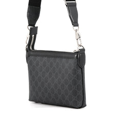 Load image into Gallery viewer, GUCCI Interlocking G 2-Way Shoulder Bag Black760021 GG Supreme Leather