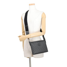 Load image into Gallery viewer, GUCCI Interlocking G 2-Way Shoulder Bag Black760021 GG Supreme Leather