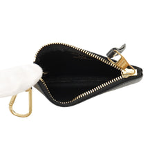 将图像加载到图库查看器中,LOUIS VUITTON Pochette Cles NoirM28790 Monogram Empreinte Leather