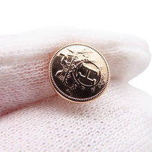 Load image into Gallery viewer, HERMES Ex Libris Earrings Size TPM 18K Pink Gold