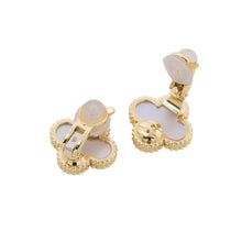 将图像加载到图库查看器中,Van Cleef & Arpels Vintage Alhambra EarringVCARA44100 18K Yellow Gold