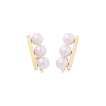Load image into Gallery viewer, TASAKI Balance Neo Earring (Clip-on type)E-4315-18KYG-UC 18K Yellow Gold