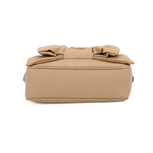 Load image into Gallery viewer, PRADA Ribbon motif Shoulder Bag Beige1BH166 Nylon Leather