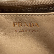 Load image into Gallery viewer, PRADA Ribbon motif Shoulder Bag Beige1BH166 Nylon Leather