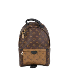 将图像加载到图库查看器中,LOUIS VUITTON Palm Springs Backpack NoirM43116 Monogram Monogram Reverse Canvas Size PM