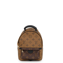 将图像加载到图库查看器中,LOUIS VUITTON Palm Springs Backpack NoirM44872 Monogram Monogram Reverse Canvas Size MINI