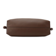 将图像加载到图库查看器中,LOEWE Flamenco Clutch Dark BrownA411FC1XBF Napa Calf Leather Size Medium
