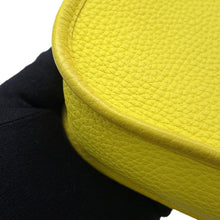 Load image into Gallery viewer, HERMES Evelyne Long Maxi Quadrille Lime Taurillon Clemence Size TPM