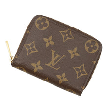 将图像加载到图库查看器中,LOUIS VUITTON Zippy Coin Purse BrownM60067 Monogram