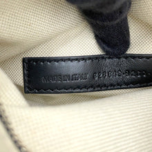 将图像加载到图库查看器中,BALENCIAGA Biarritz Small Bucket Bag Natural/Black828843 Canvas Leather