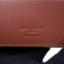 将图像加载到图库查看器中,SAINT LAURENT PARIS Money clip wallet Brown647153 Leather