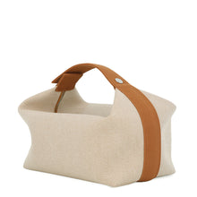 将图像加载到图库查看器中,HERMES Brid A Black Cabriole Biscuit Canvas Size GM