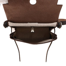 将图像加载到图库查看器中,HERMES Herbag zip Ecru/Ebene Toile H Vache Hunter Leather Size Mini